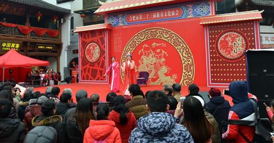 庙会戏台越剧流芳