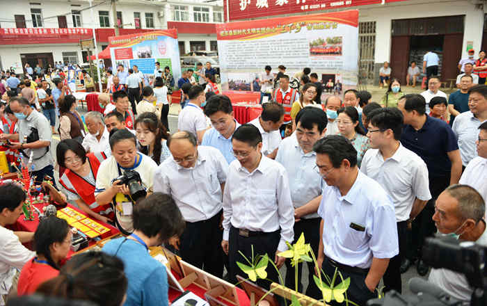 我市非遗项目参加“三下乡”合肥市集中示范活动