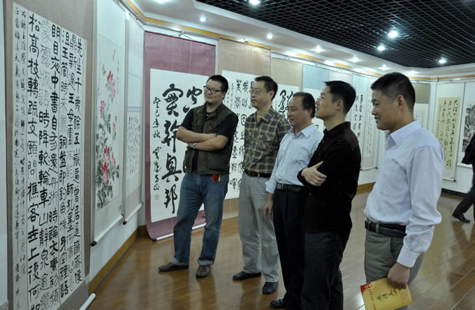肥西县文化馆庆祝建国64周年文化活动